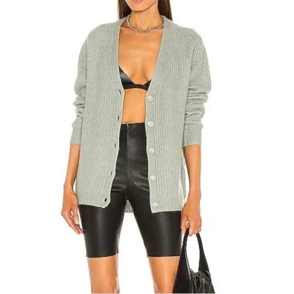 ALL SAINTS Leanne Cardigan sage - Green Bay - Picture 4 of 10
